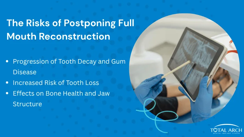 How Delaying Full Mouth Reconstruction Impacts Your Oral Health